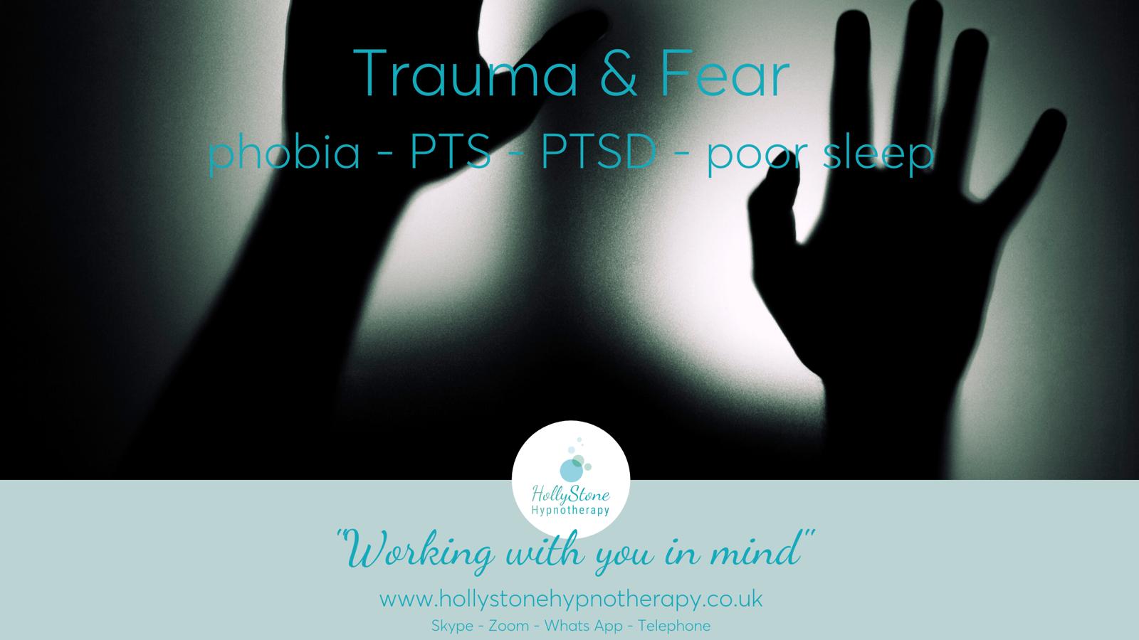 You are currently viewing Trauma, Fear and Phobia Hypnotherapy